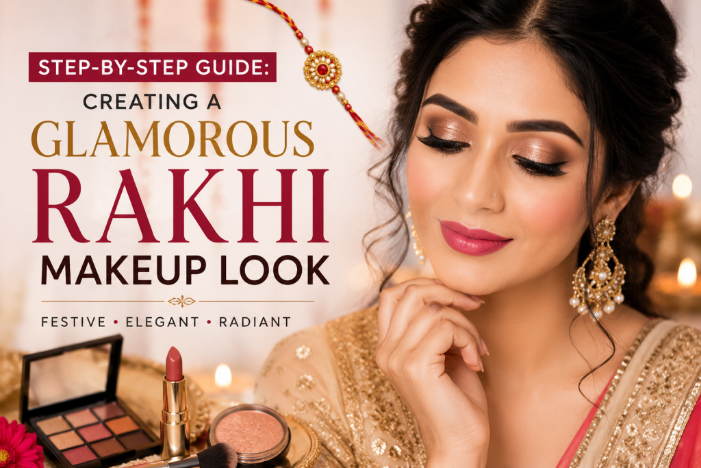 Step-by-Step Guide: Creating a Glamorous Rakhi Makeup Look