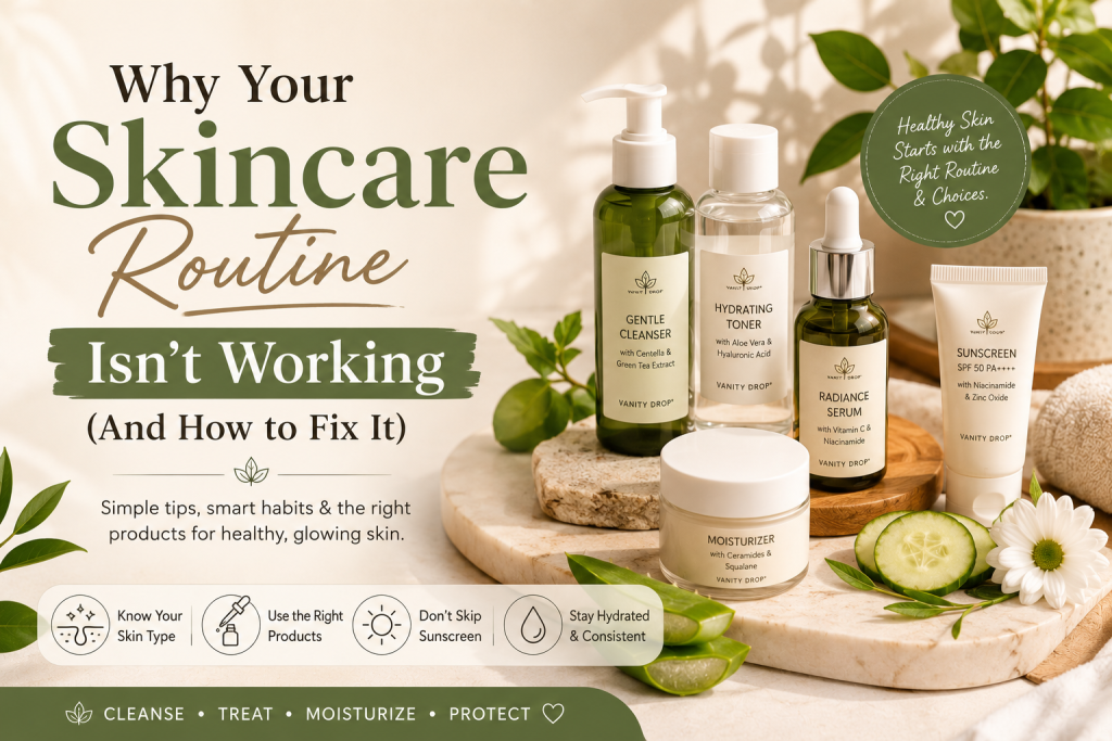 Why Your Skincare Routine Isn’t Working (And How to Fix It)